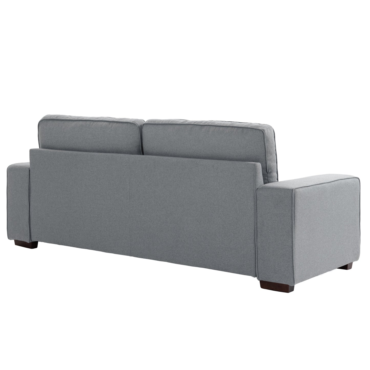 80.1 Wide Linen Corduroy Loveseat Living Room Sofa Couch