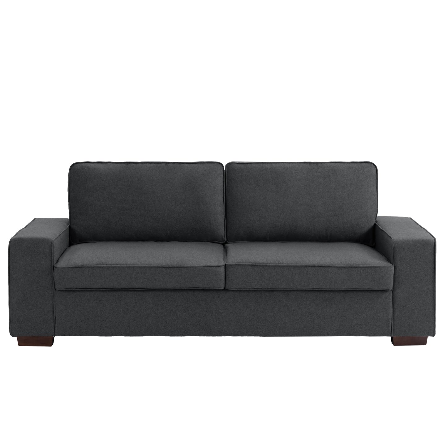 80.1 Wide Linen Corduroy Loveseat Living Room Sofa Couch