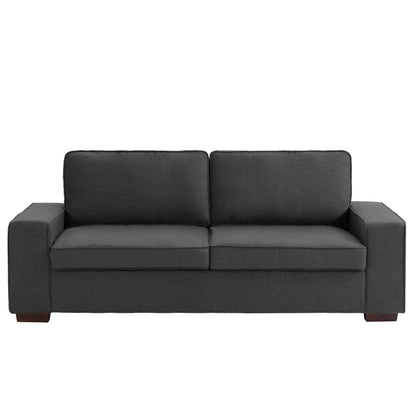 80.1 Wide Linen Corduroy Loveseat Living Room Sofa Couch