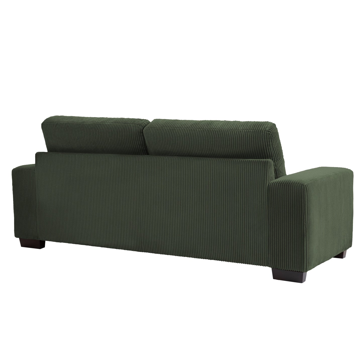 80.1 Wide Linen Corduroy Loveseat Living Room Sofa Couch