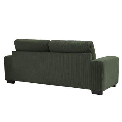 80.1 Wide Linen Corduroy Loveseat Living Room Sofa Couch