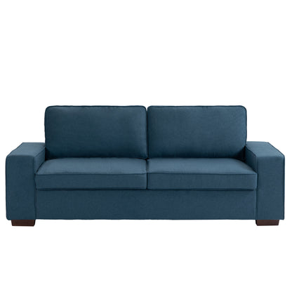 80.1 Wide Linen Corduroy Loveseat Living Room Sofa Couch
