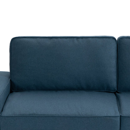80.1 Wide Linen Corduroy Loveseat Living Room Sofa Couch