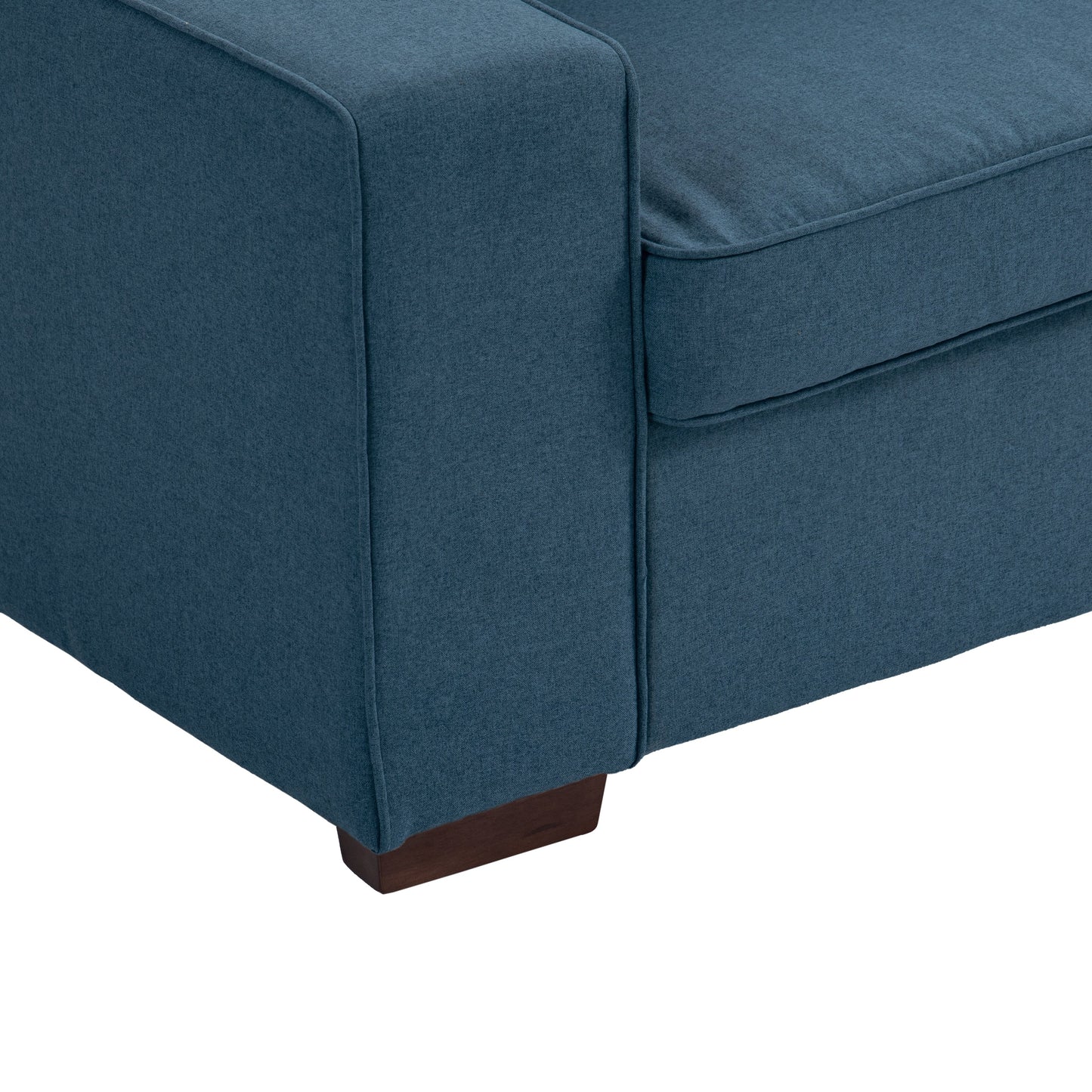 80.1 Wide Linen Corduroy Loveseat Living Room Sofa Couch