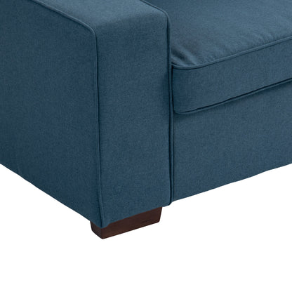 80.1 Wide Linen Corduroy Loveseat Living Room Sofa Couch