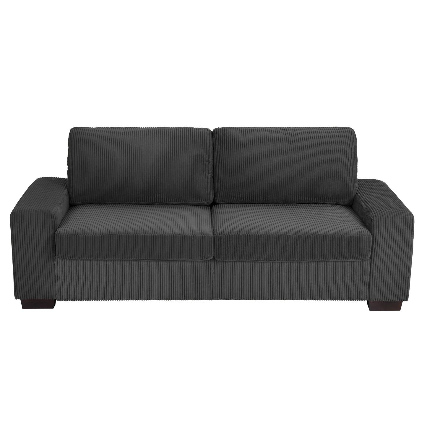 80.1 Wide Linen Corduroy Loveseat Living Room Sofa Couch