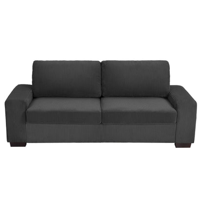 80.1 Wide Linen Corduroy Loveseat Living Room Sofa Couch