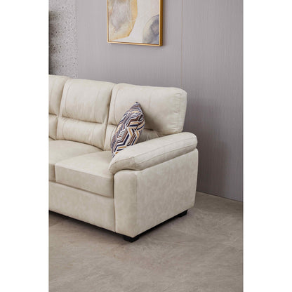 80.5'' Wide Faux Leather Sofa