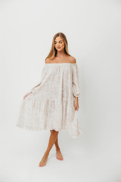 Cotton House Dress in Hampton Pink - Bump Friendly