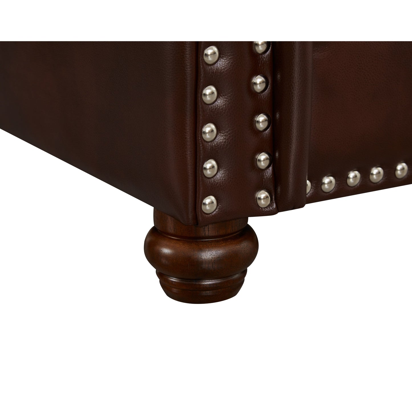 82.68 3-Seater Sofa PU Leather Sofa with Storage, Solid Wood And Metal Frame, 6-Leg Support, Under-Seat Storage Boxes
