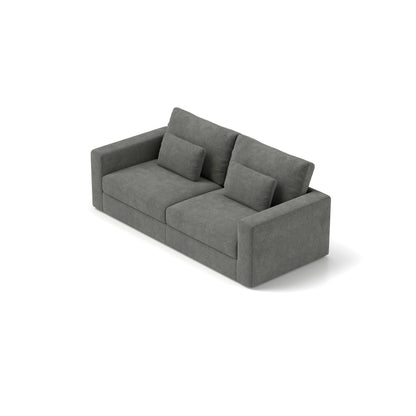 83Fabric 3-Seater Sofa - Plush Double-Cushioned Comfort for Modern Living Rooms