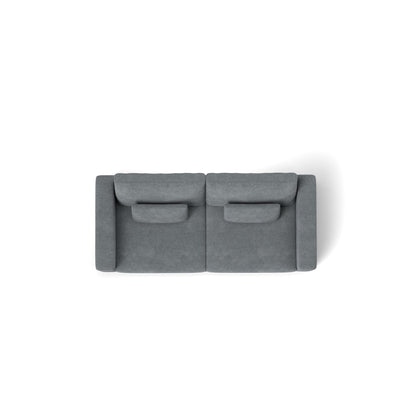 83Fabric 3-Seater Sofa - Plush Double-Cushioned Comfort for Modern Living Rooms