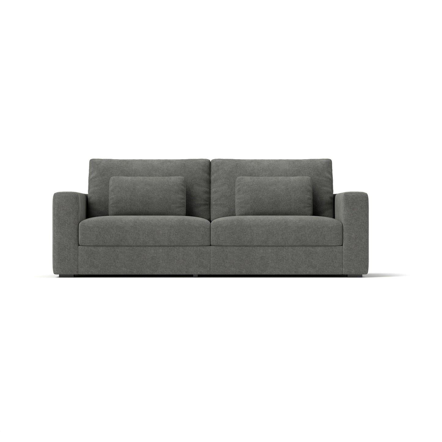 83Fabric 3-Seater Sofa - Plush Double-Cushioned Comfort for Modern Living Rooms