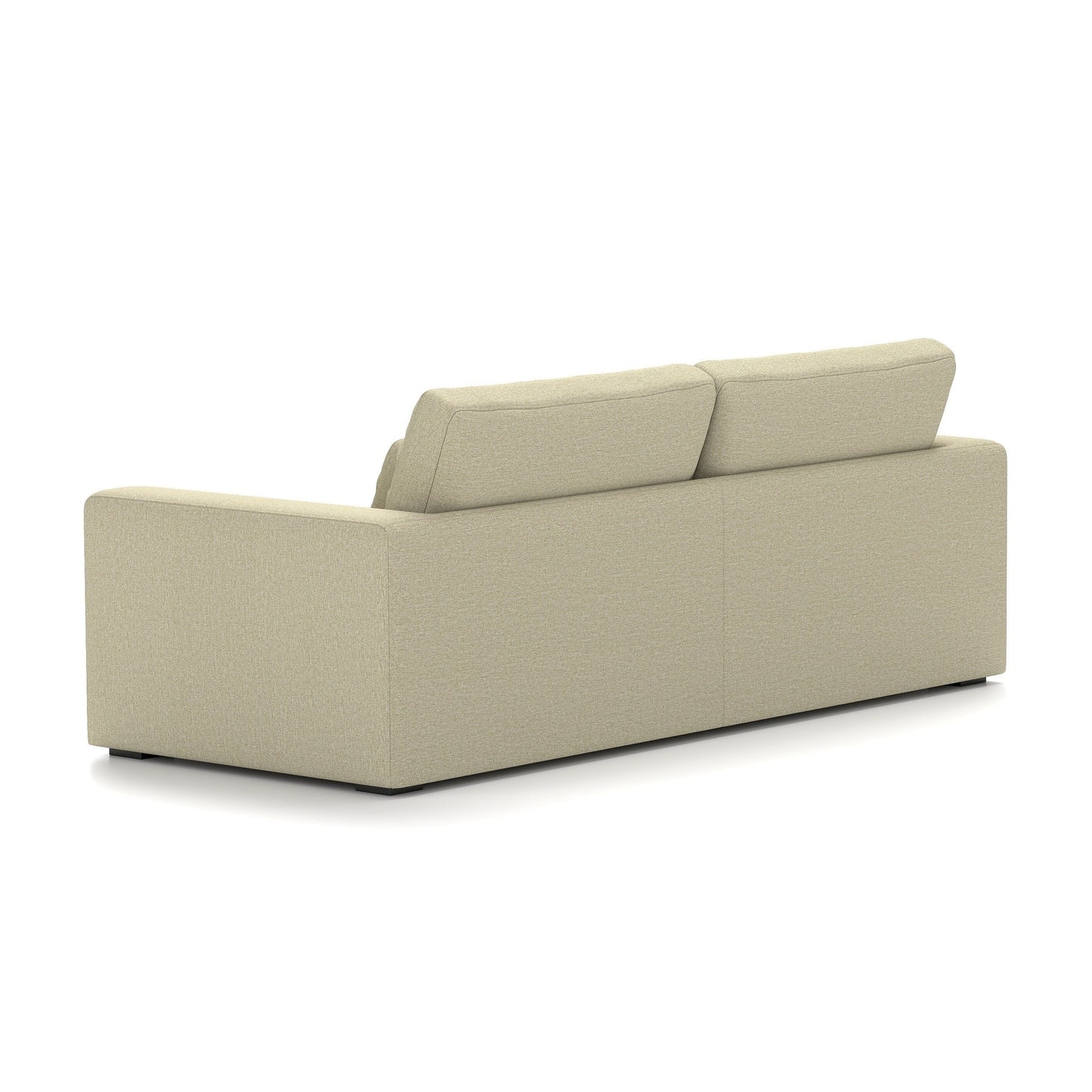 83Fabric 3-Seater Sofa - Plush Double-Cushioned Comfort for Modern Living Rooms