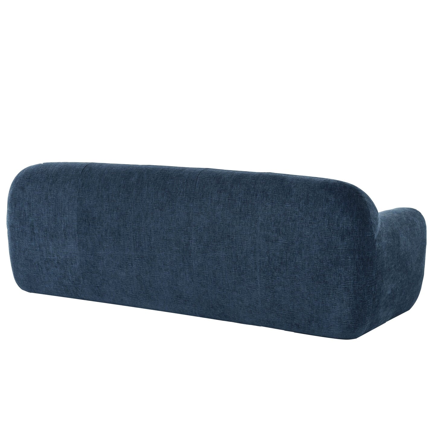 85.8Wide Chenille Fabric 3-Seater Sofa, Full Sponge Compression Design,With Powder-Free Foam,Pocket Spring For Extra Comfort