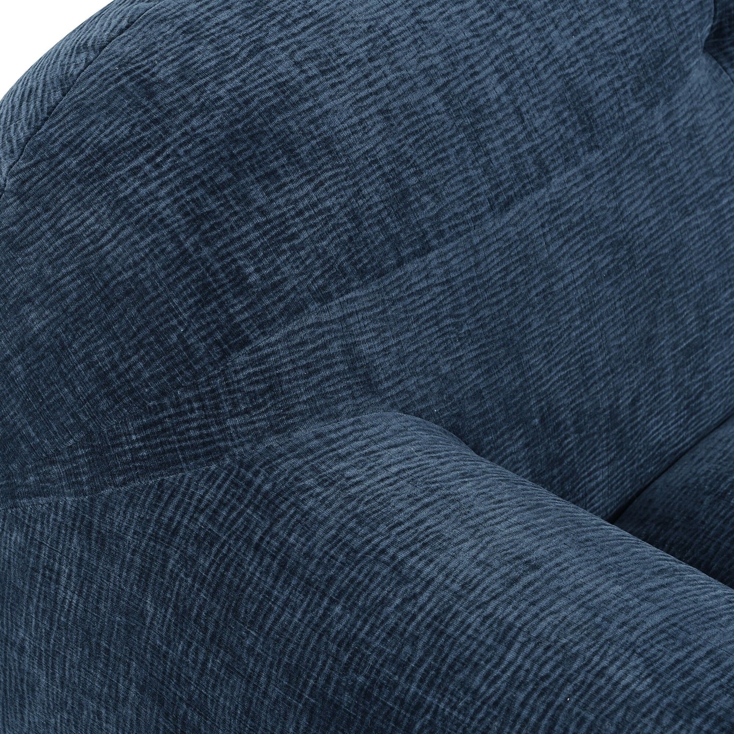 85.8Wide Chenille Fabric 3-Seater Sofa, Full Sponge Compression Design,With Powder-Free Foam,Pocket Spring For Extra Comfort