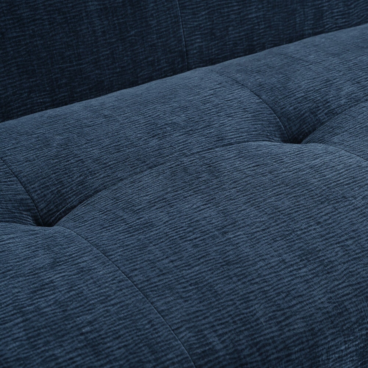 85.8Wide Chenille Fabric 3-Seater Sofa, Full Sponge Compression Design,With Powder-Free Foam,Pocket Spring For Extra Comfort
