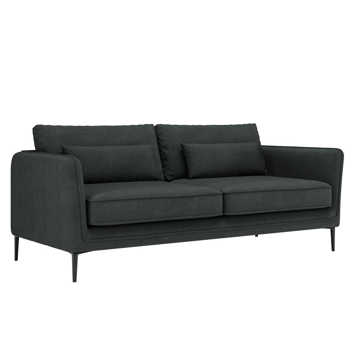 86.61Modern Minimalist Anti-scratch and Water-proof Sofaï¼Dark Gray