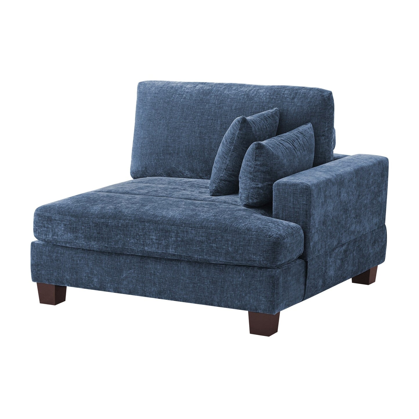 87-in Modern 3-Seater Upholstered Sofa Couch Chenille Design for Living Room