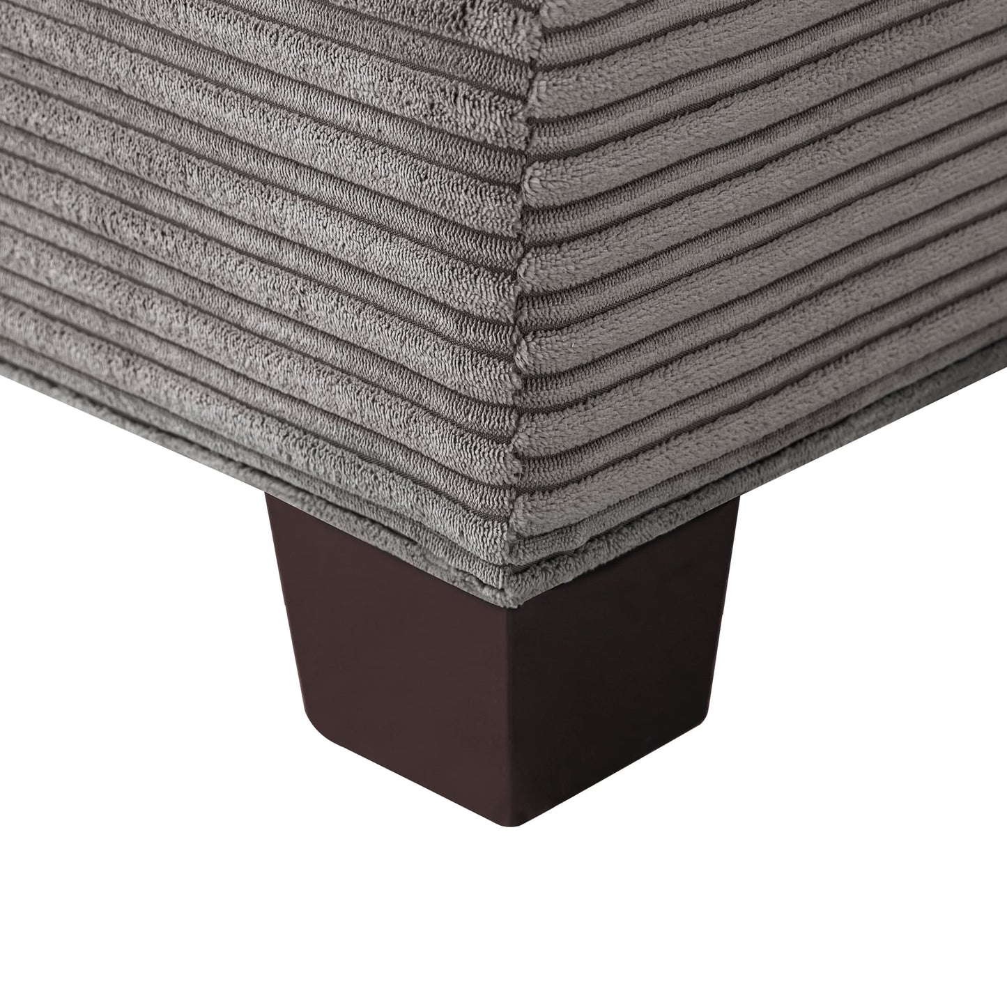 87-in Modern 3-Seater Upholstered Sofa Couch Chenille Design for Living Room