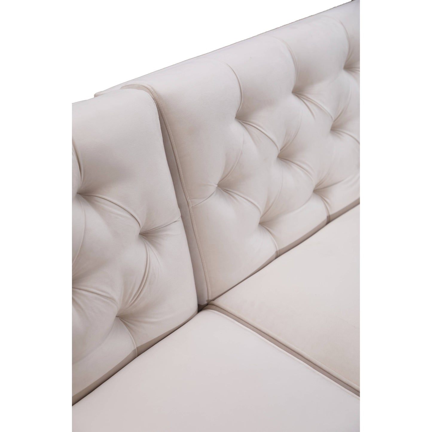 87.8'' Convertible Velvet Sofa Bed Sleeper Futon