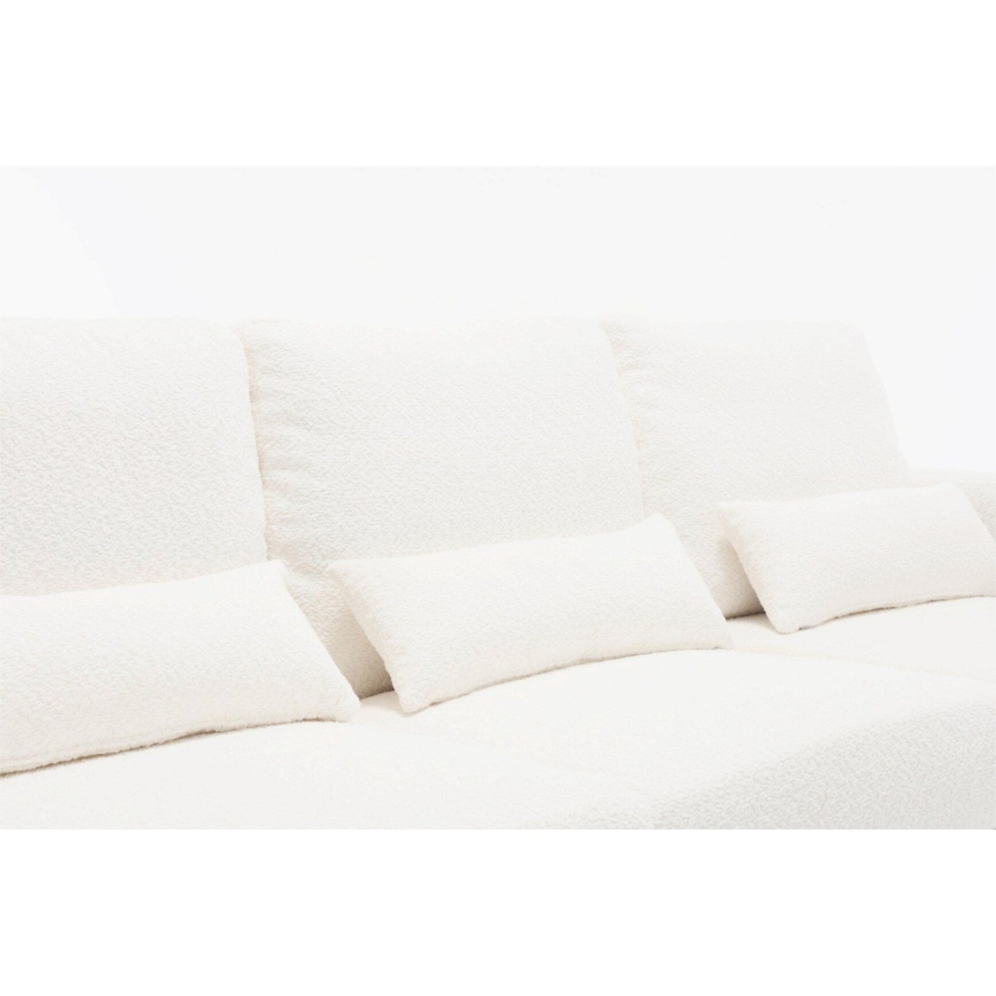 88.4'' Fabric 3-Seater Sofa: Removable Back Cushions, Deep Seating, and Sturdy Hardwood-Steel Frame