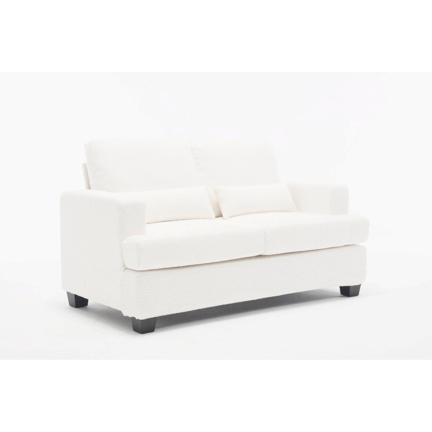 88.4'' Fabric 3-Seater Sofa: Removable Back Cushions, Deep Seating, and Sturdy Hardwood-Steel Frame