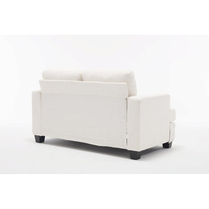 88.4'' Fabric 3-Seater Sofa: Removable Back Cushions, Deep Seating, and Sturdy Hardwood-Steel Frame