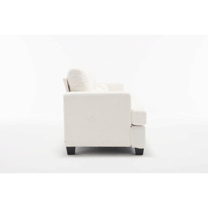 88.4'' Fabric 3-Seater Sofa: Removable Back Cushions, Deep Seating, and Sturdy Hardwood-Steel Frame