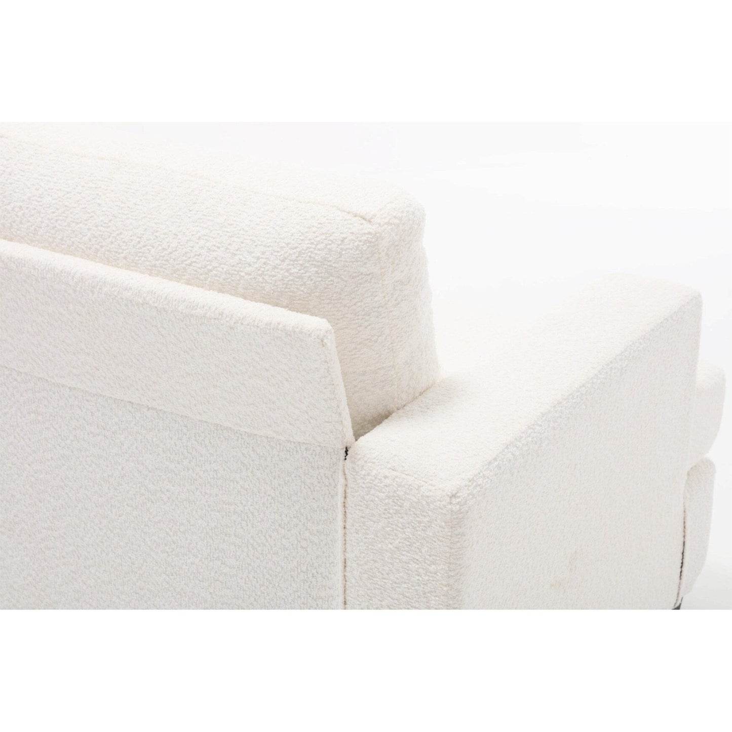 88.4'' Fabric 3-Seater Sofa: Removable Back Cushions, Deep Seating, and Sturdy Hardwood-Steel Frame