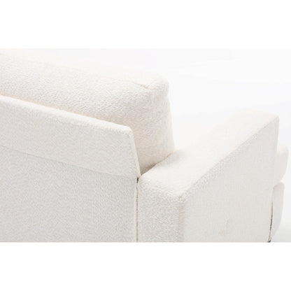 88.4'' Fabric 3-Seater Sofa: Removable Back Cushions, Deep Seating, and Sturdy Hardwood-Steel Frame