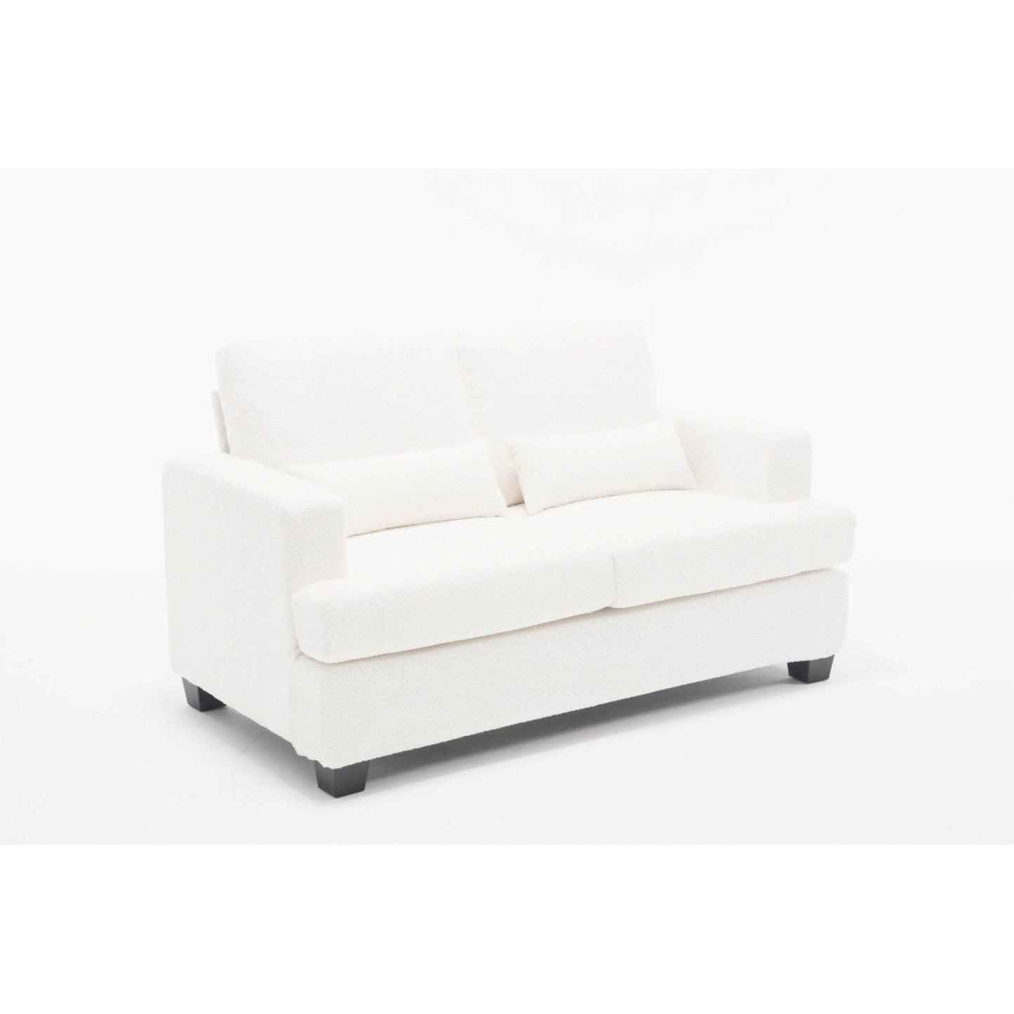 88.4'' Fabric 3-Seater Sofa: Removable Back Cushions, Deep Seating, and Sturdy Hardwood-Steel Frame
