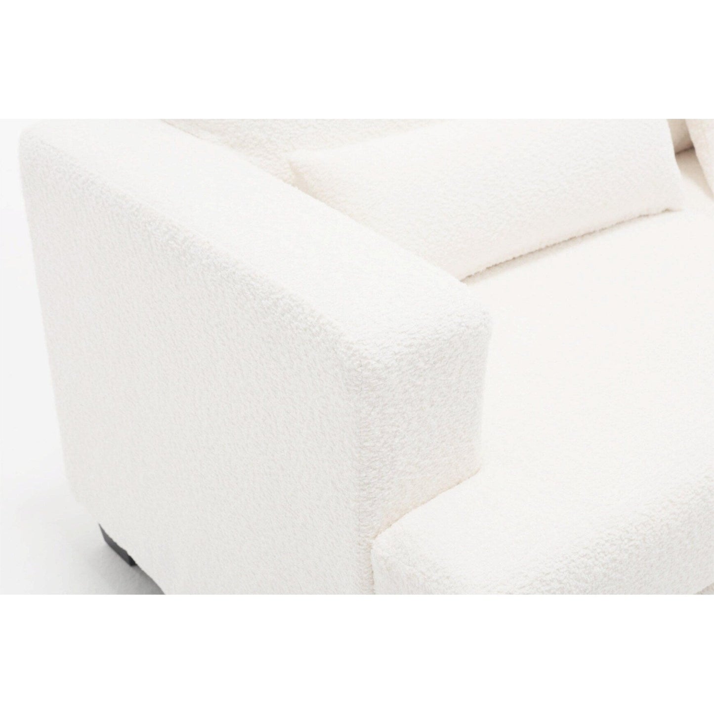 88.4'' Fabric 3-Seater Sofa: Removable Back Cushions, Deep Seating, and Sturdy Hardwood-Steel Frame