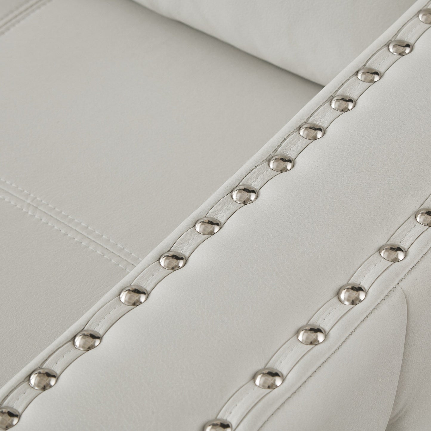 88'' Microfiber Convertible 3 Seater Sofa Bed with Storage Chaise, Pull-Out Bed, High-Quality Sponge Cushion