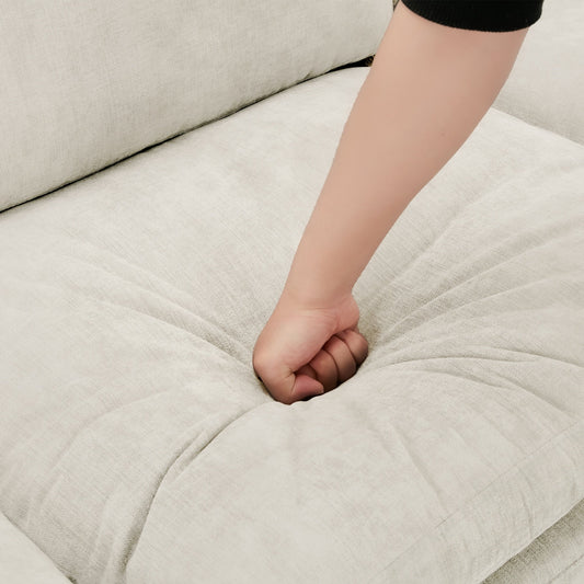 89 Cozy Upholstered 3-seater Sofa Oversized Comfy Cloud Sofa