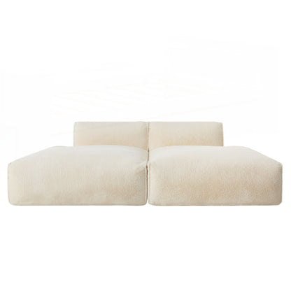 90 Inch Oversized Modular Sectional Sofa