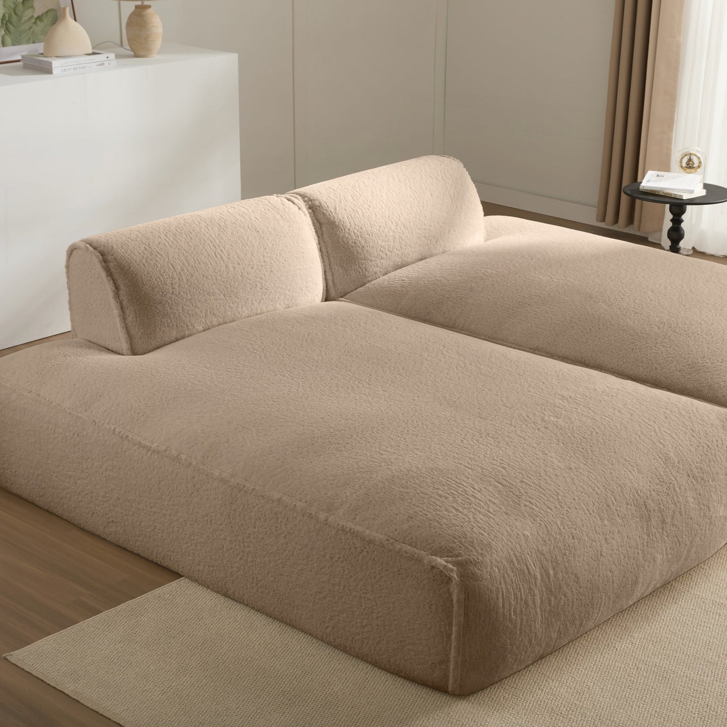 90 Inch Oversized Modular Sectional Sofa
