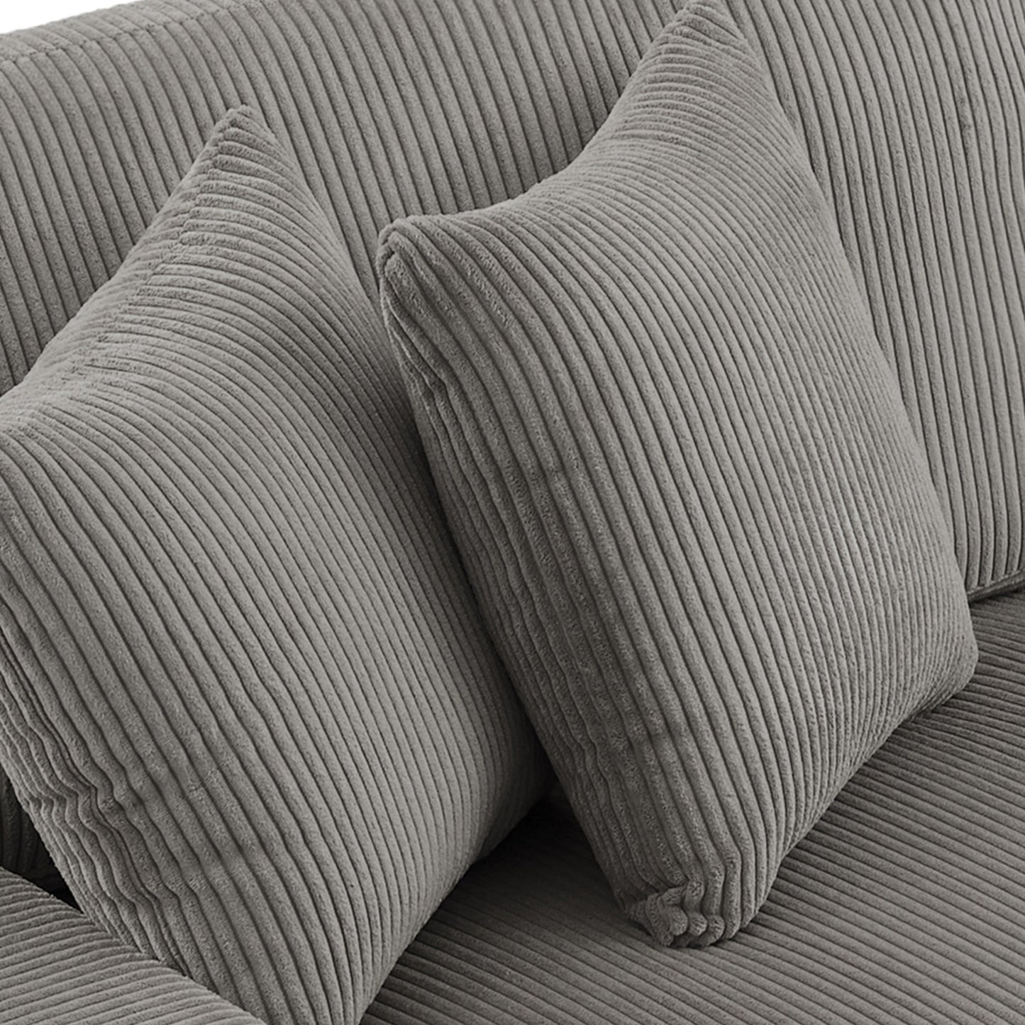 90 Loveseat Sofa Modern and Cozy Corduroy Couch
