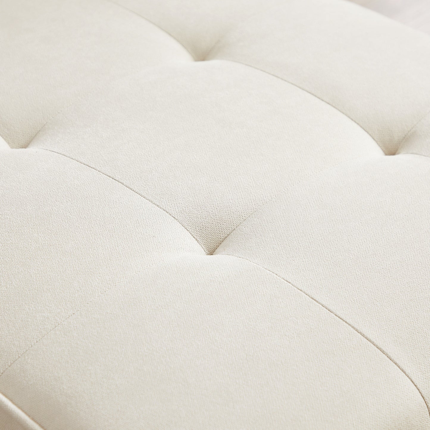 94.5'' Linen Convertible Sectional Sofa with Chaise, Right Facing Design, Foam Cushions, and Organizer Bag
