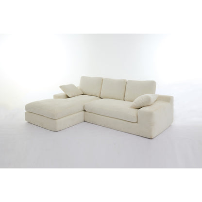99*69 Modular Sectional Living Room Sofa Set, Upholstered Sleeper Sofa For Living Room,Bedroom,2 Pc Free Combination