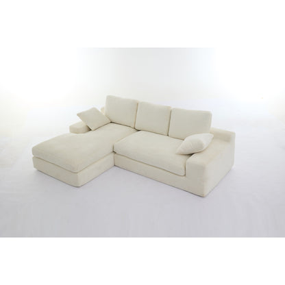 99*69 Modular Sectional Living Room Sofa Set, Upholstered Sleeper Sofa For Living Room,Bedroom,2 Pc Free Combination
