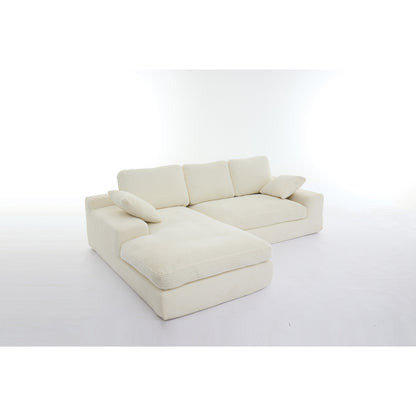 99*69 Modular Sectional Living Room Sofa Set, Upholstered Sleeper Sofa For Living Room,Bedroom,2 Pc Free Combination