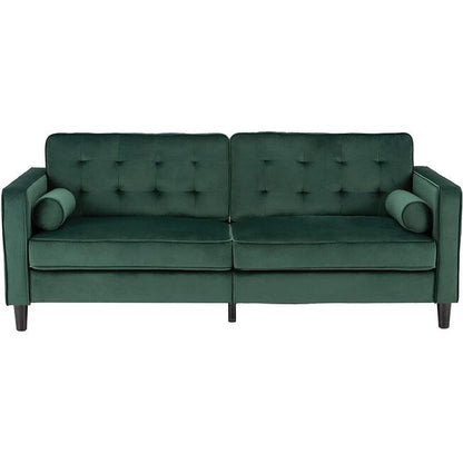 AECOJOY 84.2 Mid Century Modern Sofa with 2 Bolster Pillows