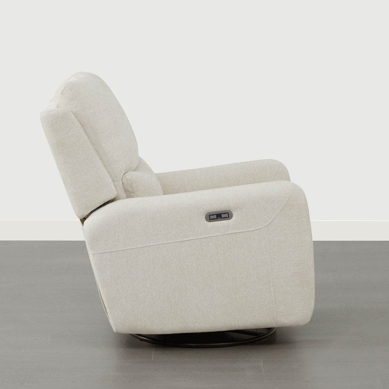 Adalyn Power Swivel Glider Recliner with Lumbar Pillow
