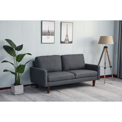 Adelaide 70'' Linen Square Arm Sofa