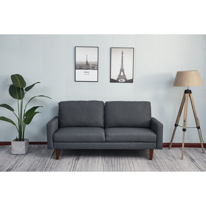 Adelaide 70'' Linen Square Arm Sofa