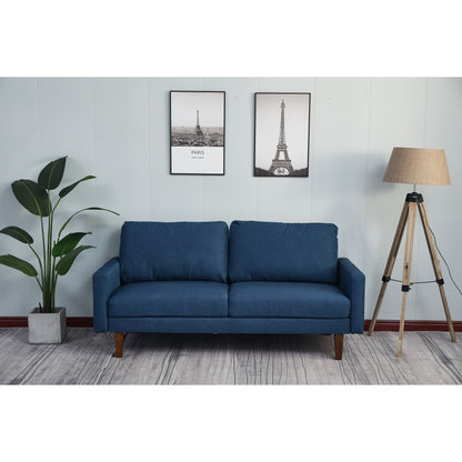 Adelaide 70'' Linen Square Arm Sofa