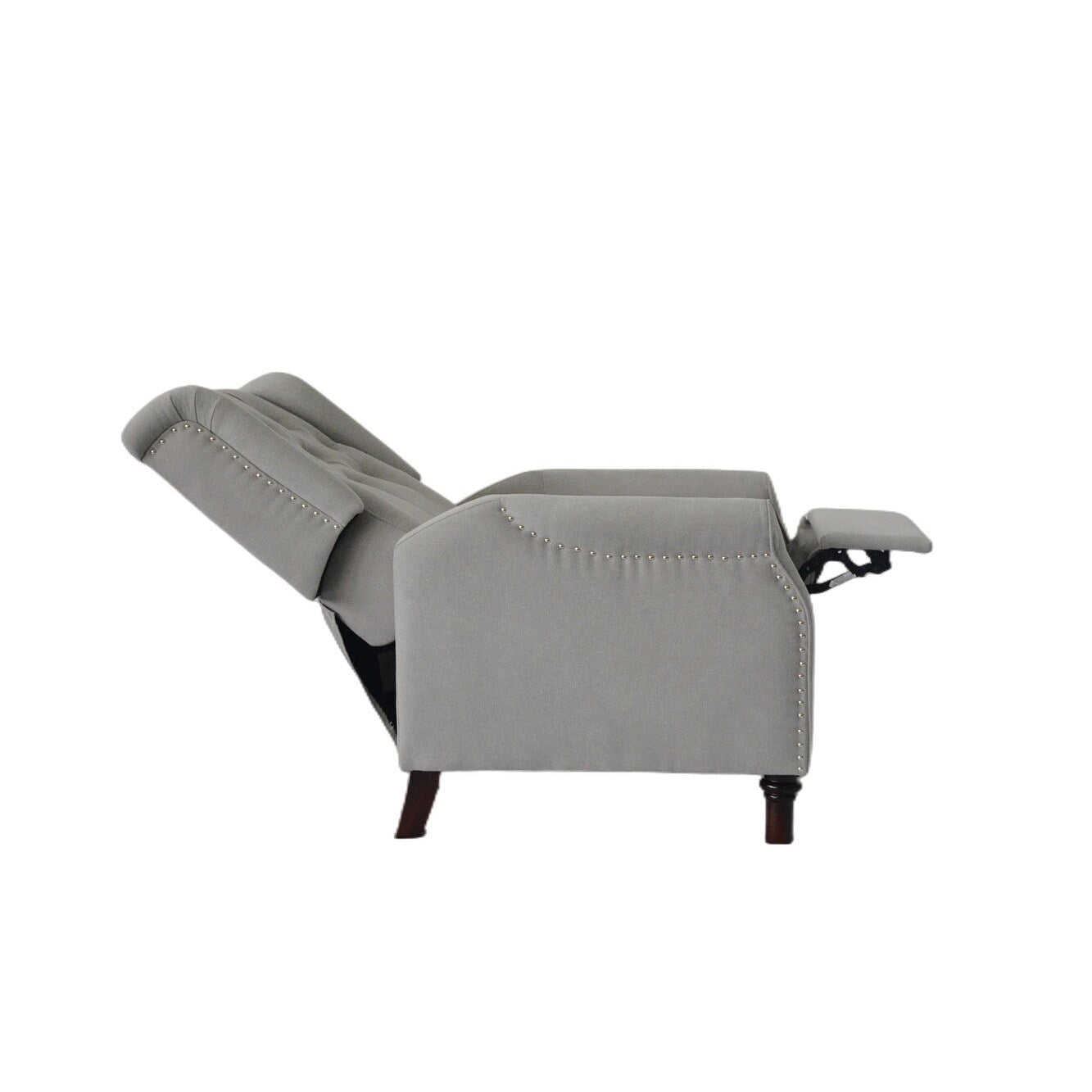 Adjustable PU Leather Push Back Recliner Sofa Chair with Soft Cushion and Ergonomic Design
