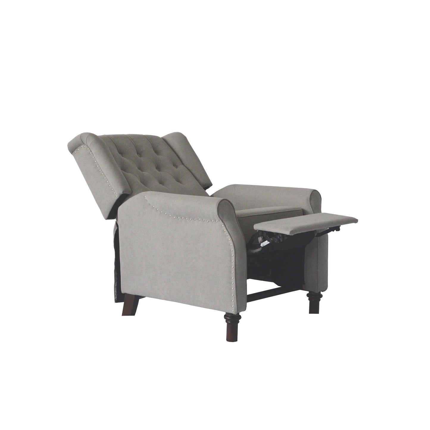Adjustable PU Leather Push Back Recliner Sofa Chair with Soft Cushion and Ergonomic Design