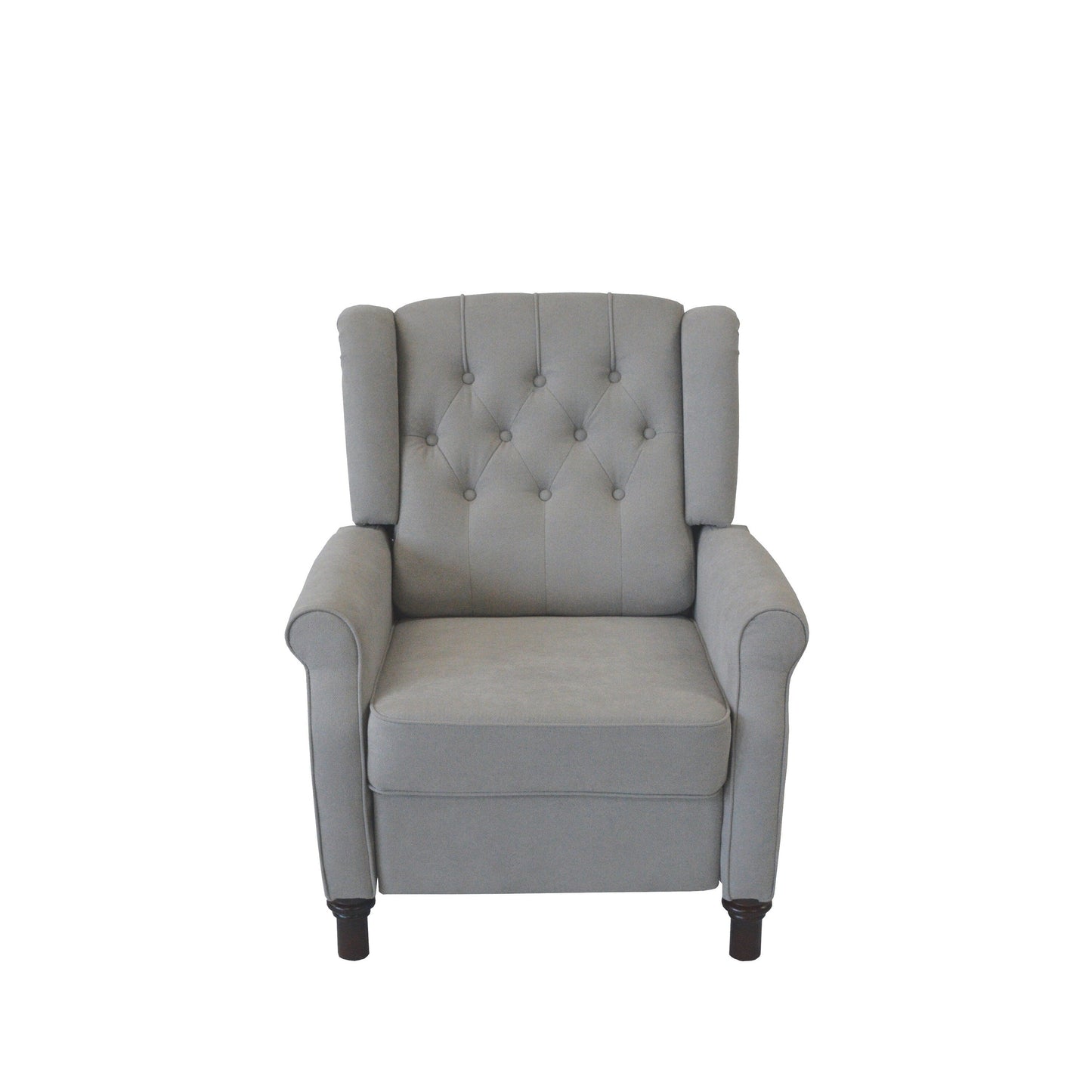Adjustable PU Leather Push Back Recliner Sofa Chair with Soft Cushion and Ergonomic Design